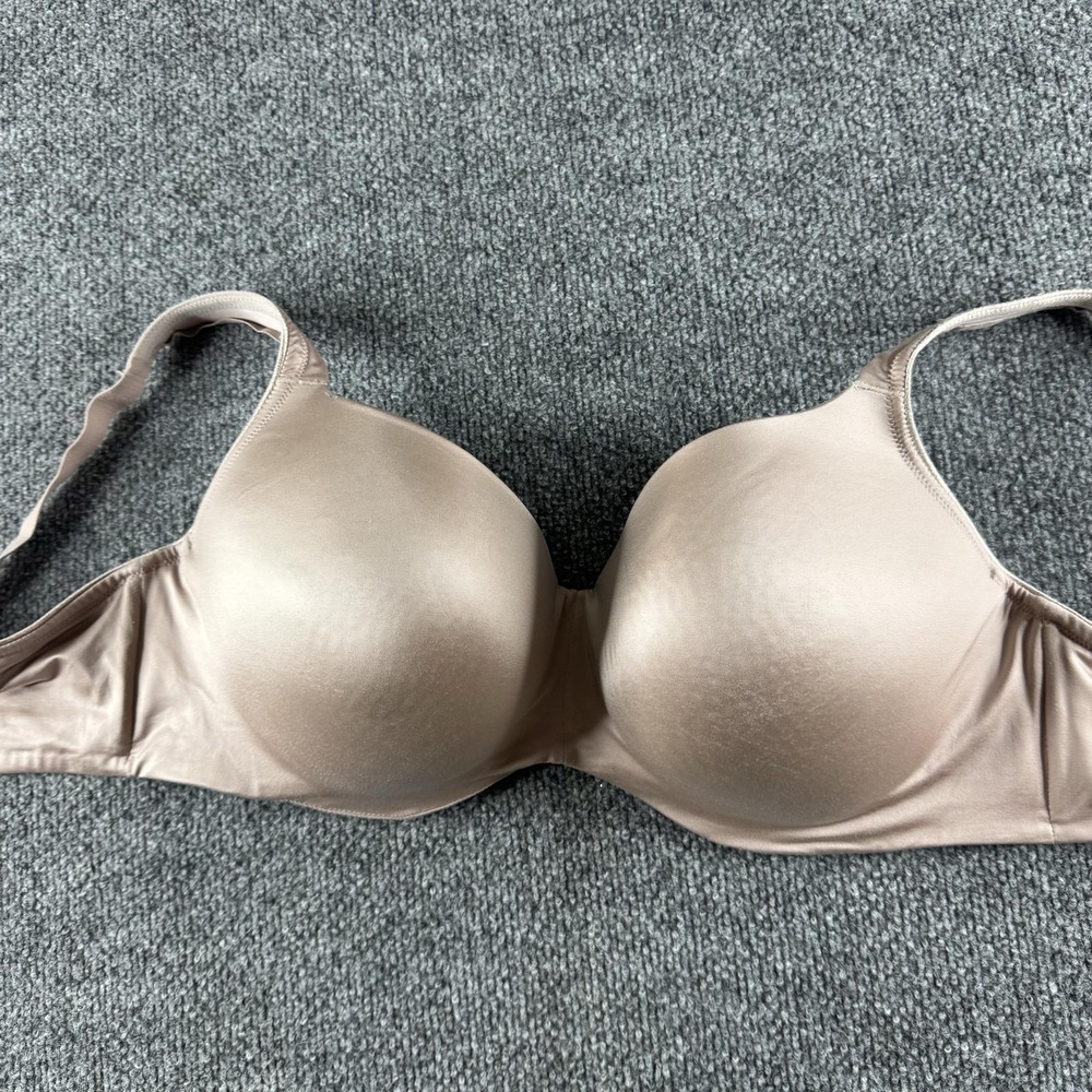 Soma Stunning Support Balconette Bra Womens 42D Beige Padded Underwire Molded